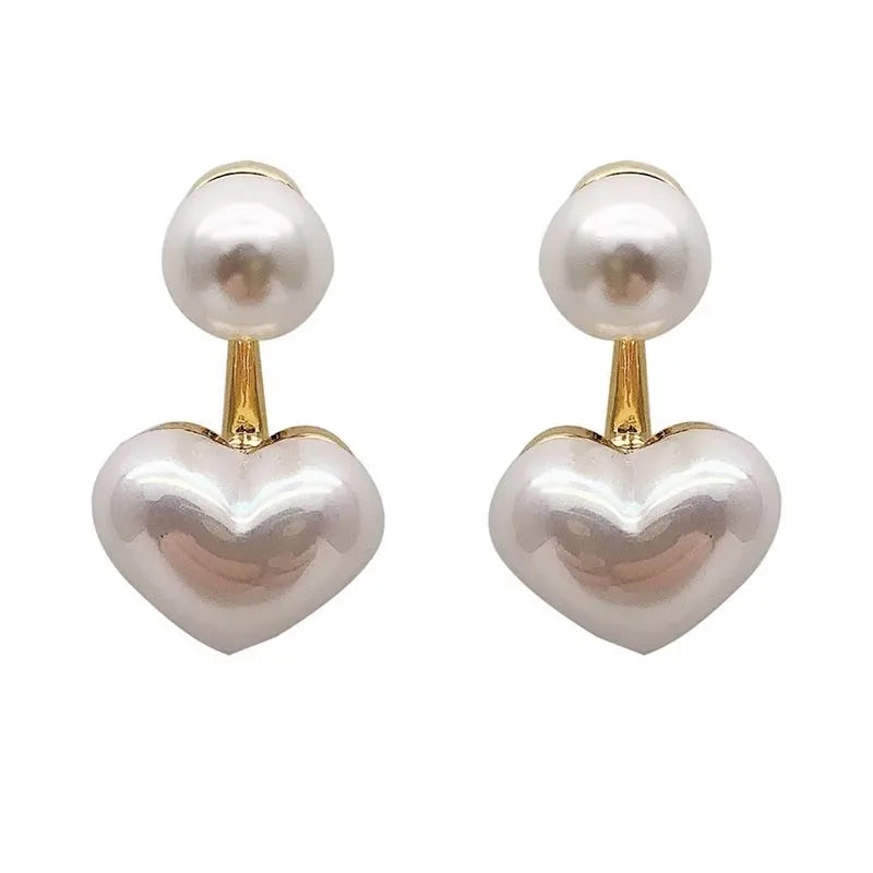 Heart Pearl Necklace