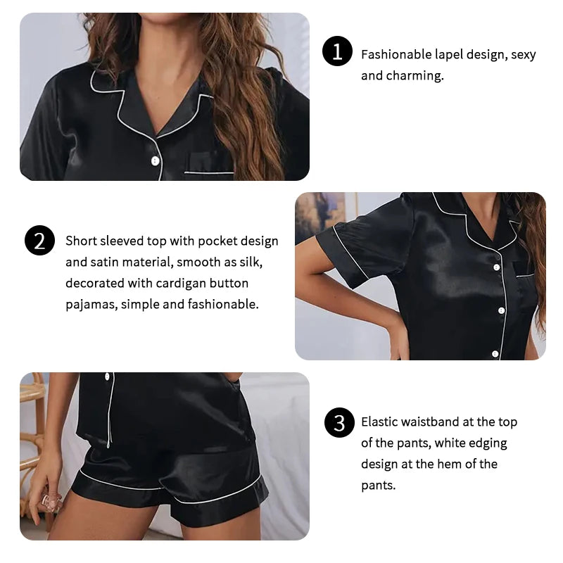 Satin Pajama Set